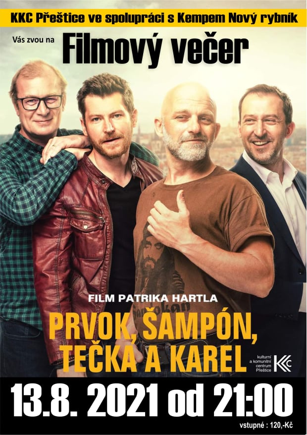 letní kino kemp Nový rybník
